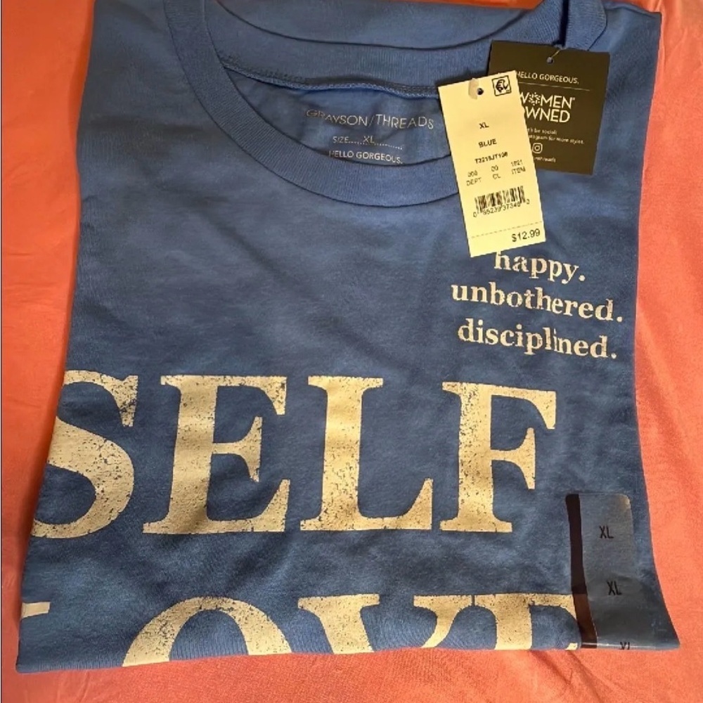 Grayson Threads Blue Self-Love Tee